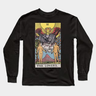 The Lovers - Tarot Card Long Sleeve T-Shirt